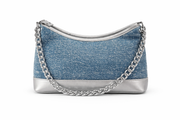 Sienna Denim Handbag - Dark blue