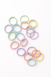 Sweet Pastel Twist Hair Tie Set