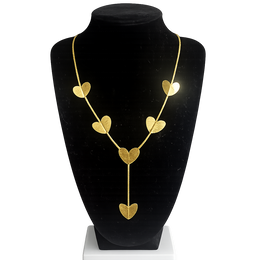 Habibi Golden Heart Necklace