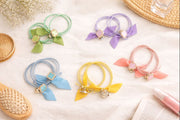 Clover  hair tie