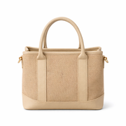 Daisy Top Handbag - Beige