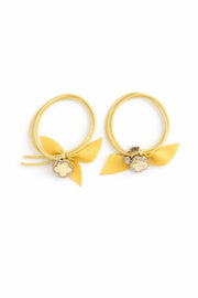Clover  hair tie
