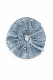 satin Vanessa pearl scrunchie