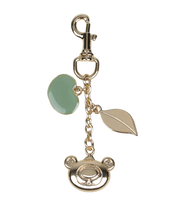 HK 006 Henney Bear Keyring - Green