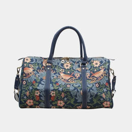 Henney Bear Duffel Bag H-164 Strawberry & Bird