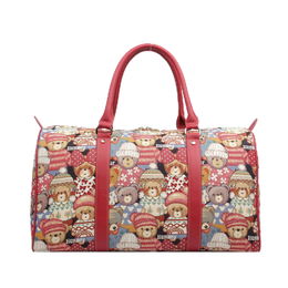 Henney Bear Duffel Bag H-164 Cute Bear