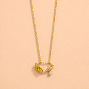 Bella Golden Rose Necklace