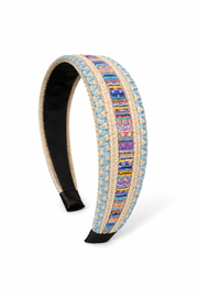 Boho Headband - Blue