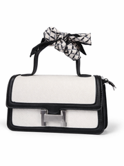 H Handbag Black & White