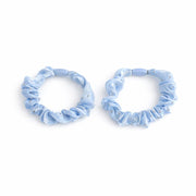 Satin rhinestone scrunchie