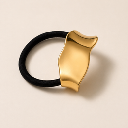Leslie Golden Hair Tie