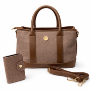 Daisy Handbag - Cocoa brown