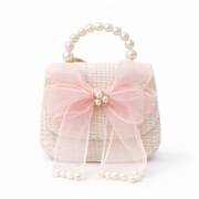 Arabella Mini Bow Handbag - White