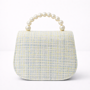 Arabella Mini Bow Handbag - White