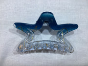 Star Claw Clip - Gold Streaks