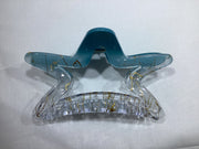 Star Claw Clip - Gold Streaks