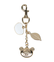 HK 006 Henney Bear Keyring - White