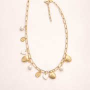 Golden Pearl Sea Necklace