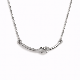 Silver Mi Amor Necklace