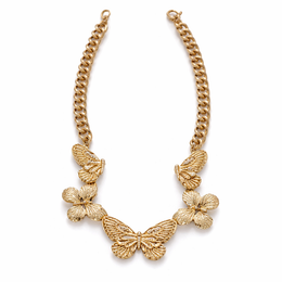 Chunky Butterfly Necklace