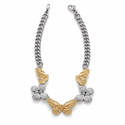 Chunky Butterfly Necklace