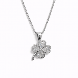 Clover Heart Necklace