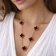 Marble Red Necklace