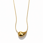 Golden Tear Necklace