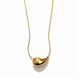 Golden Tear Necklace
