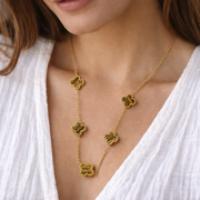 Bambi Clover Necklace